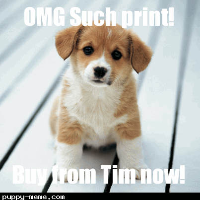 Print puppy