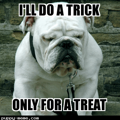 Trick for treat